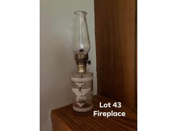Oil Lamp - (lot 43 - Fireplace)