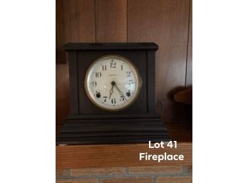 Vintage Clock -(lot 41 - Fireplace)
