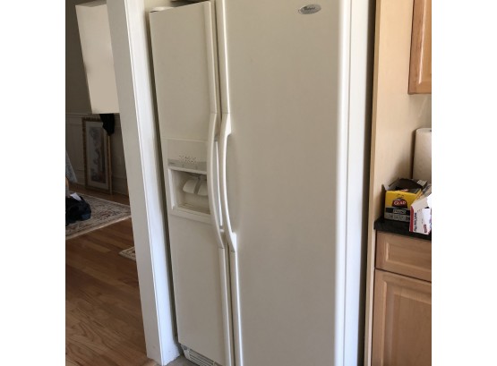 Whirlpool Side-By-Side Door Refrigerator With Ice And Water Dispenser