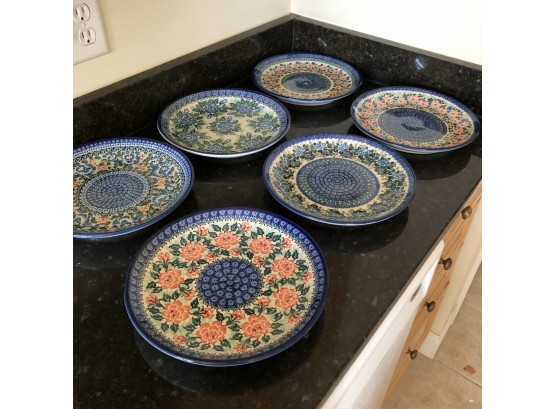 Ceramika Artystyczna Dinner Plates - Set Of 6