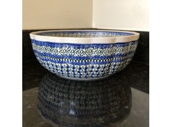 Ceramika Artystyczna Scalloped Edge Bowl 11'