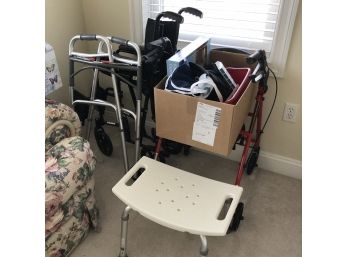 Lot Of Mobility Supplies And Equipment