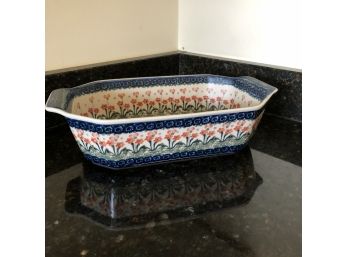 Ceramika Artystyczna Tapered Side Baking Dish 14'