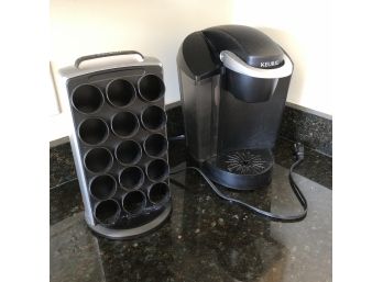 Keurig Single Cup Coffee Maker With K-Cup Tower