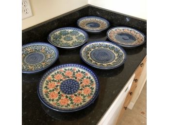 Ceramika Artystyczna Dinner Plates - Set Of 6