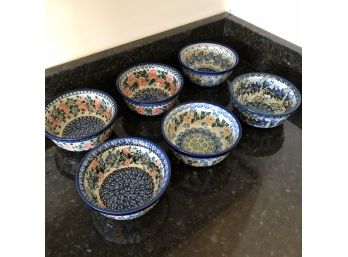 Ceramika Artystyczna 6' Bowl - Set Of 6