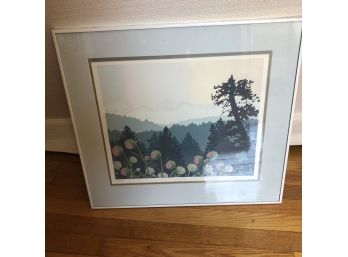 Signed And Numbered Framed Print