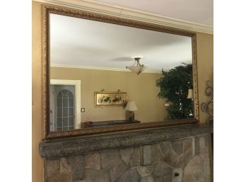 HUGE Wall Mirror With Gold Frame
