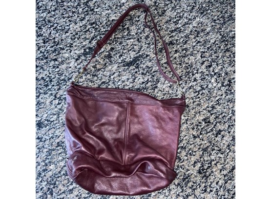 Nericcio - Leather Cordovan / Burgundy Bucket Bag / Purse