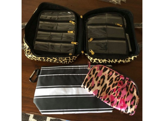 Jewelry Organizer Case And Pouches