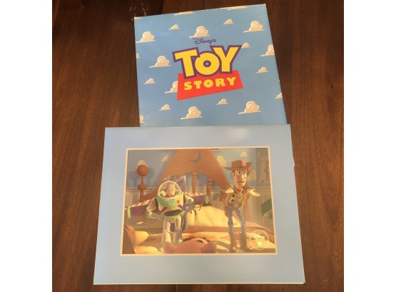 Disney Store Toy Story Lithograph Print 11'x14'