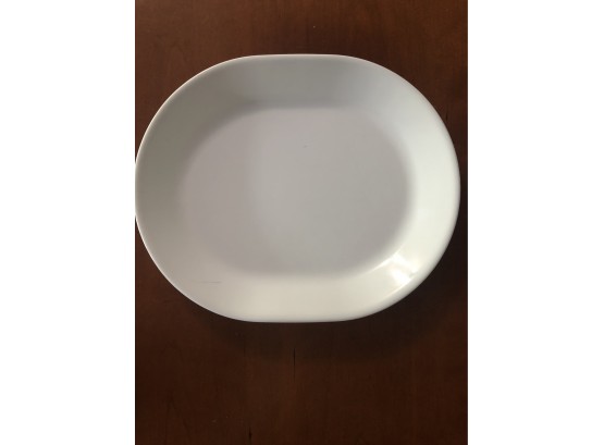 Corelle White Oval Platter 12'