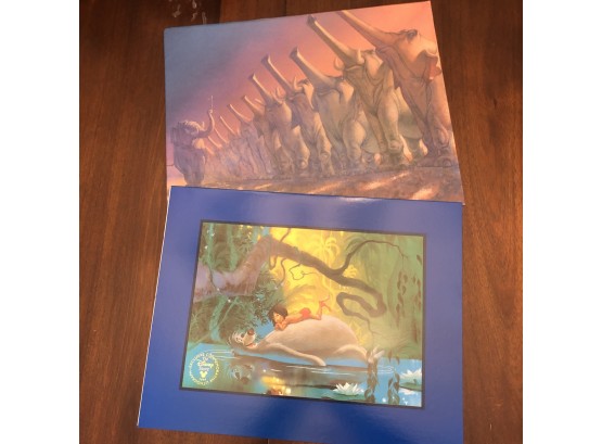 Disney Store Jungle Book Lithograph Print 11'x14'