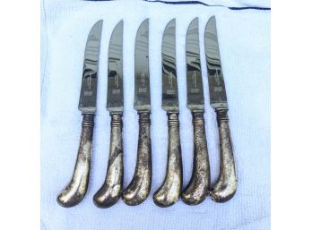 Vintages Eales Of Sheffield Stainless Knife Set