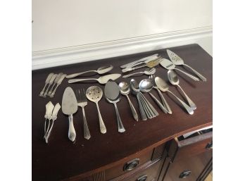 Vintage Silverplate And Stainless Serverware Lot No. 4