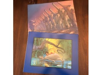 Disney Store Jungle Book Lithograph Print 11'x14'
