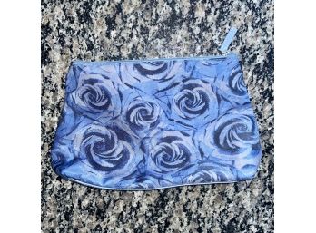 Lancome Blue Rose Makeup Bag
