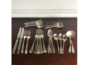 Vintage Silverplate And Stainless Cutlery Lot No. 1