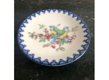 Vintage Ceramic Bird Ring Dish