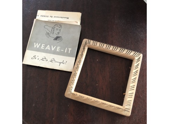 Vintage Weave-It Loom