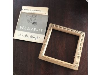Vintage Weave-It Loom
