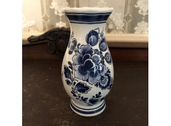 Vintage Delft Bud Vase