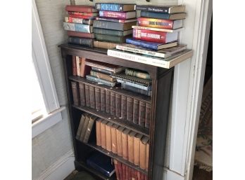 Bookcase With Vintage Books