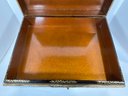 Chinese Meiji Period Lacquer Box W / Gilt Gold Accents - (DM)