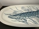 French Porcelain Fish Platter -(DM)