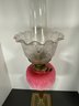 Impressive Victorian Oil Lamp - (DM)
