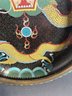 Chinese Cloisonne' Enamel Bowl With Imperial Dragon - (DM)