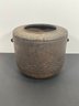 Antique Japanese Cast Iron Kama Pot - (DM)