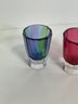 Colored Crystal Shot Glasses - (DM)