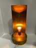 Mid-Century Coty Brass Reflective Lamp - (DM)