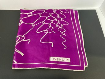 Givenchy Silk Scarf/Pocket Square - (DM)