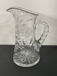 American Cut Glass Pitcher - (DM)