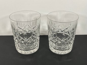 (2) Waterford Cocktail Glasses - (DM)