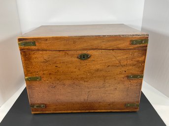 Antique Wood Box/ Liquor Box ? - (DM)