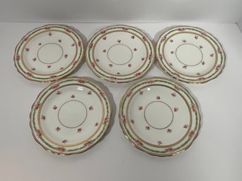 Cauldon England For Burley & Co. Porcelain Plates