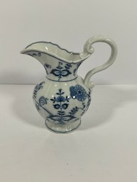 Blue Danube Porcelain Pitcher