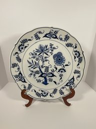 Blue Danube Porcelain Plate