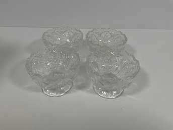 Sm Cut Glass Dishes
