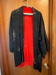 Japanese Silk Overcoat