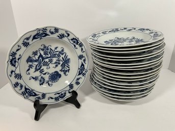 (18) Blue Danube Porcelain Bowls - 8'