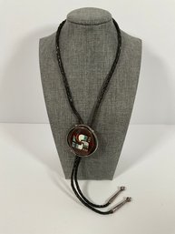 Vintage Stone Bolo Tie By Bennett