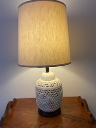 Vintage Asian Table Lamp - 24'