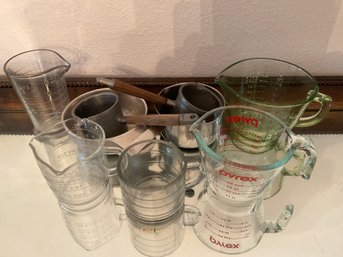 Collection Of Measuring Cups, Some Vintage.