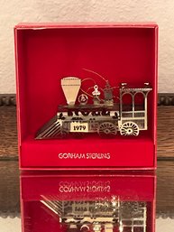 Gorham Sterling Train Ornament - 1979