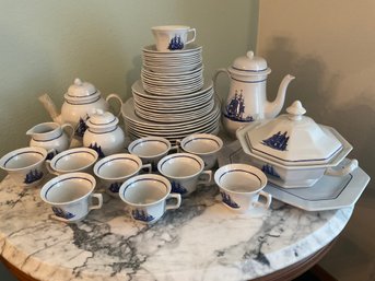 Wedgwood American Clipper China Set (As Shown)