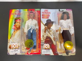 (2) Jimmy Hendrix (Marty Abrams) Action Figures -